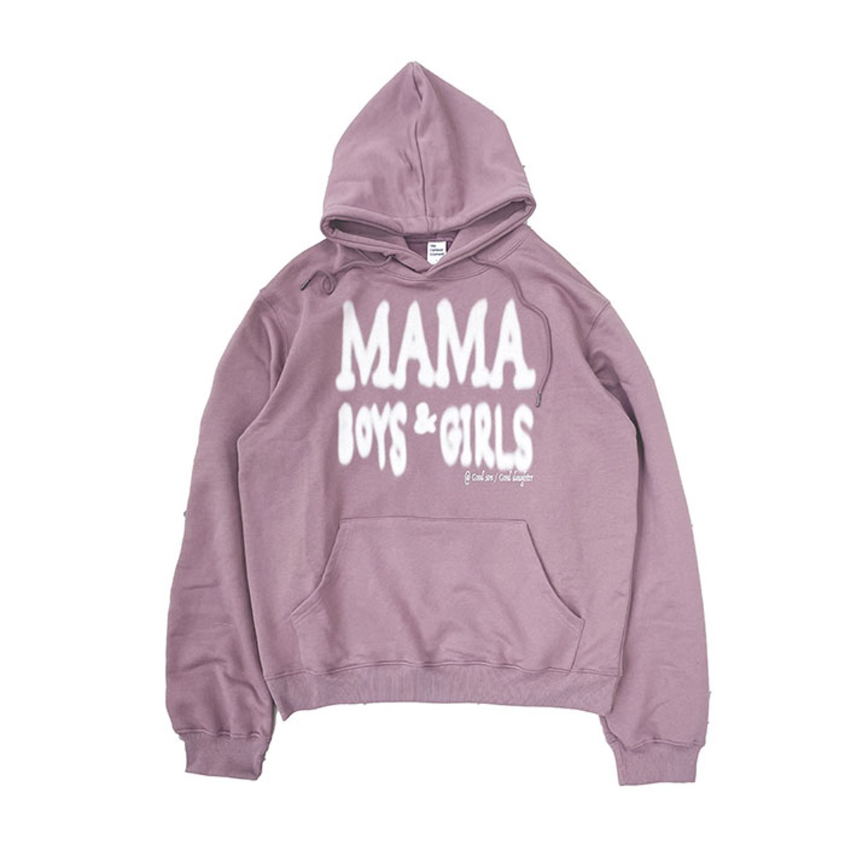TCM mama hoodie (indi pink)