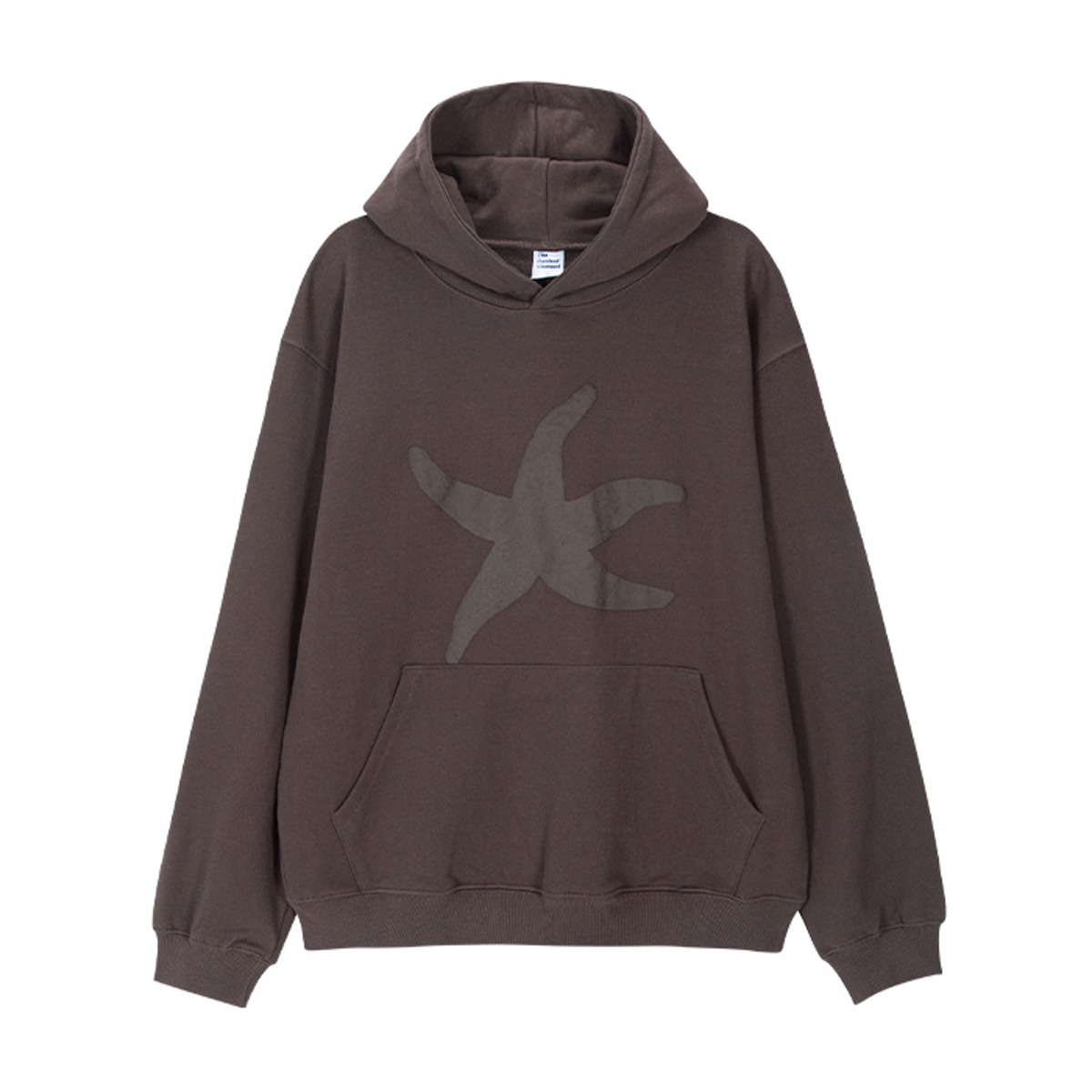 TCM starfish hoodie (dark brown)