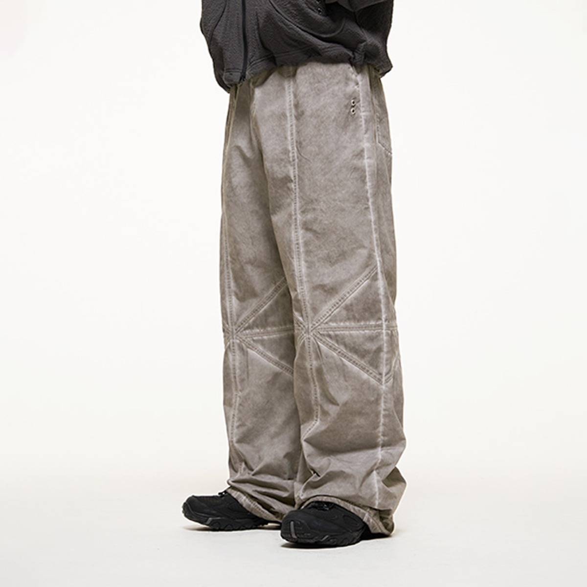 TCM cross line pants (beige) (4/5 예약배송)