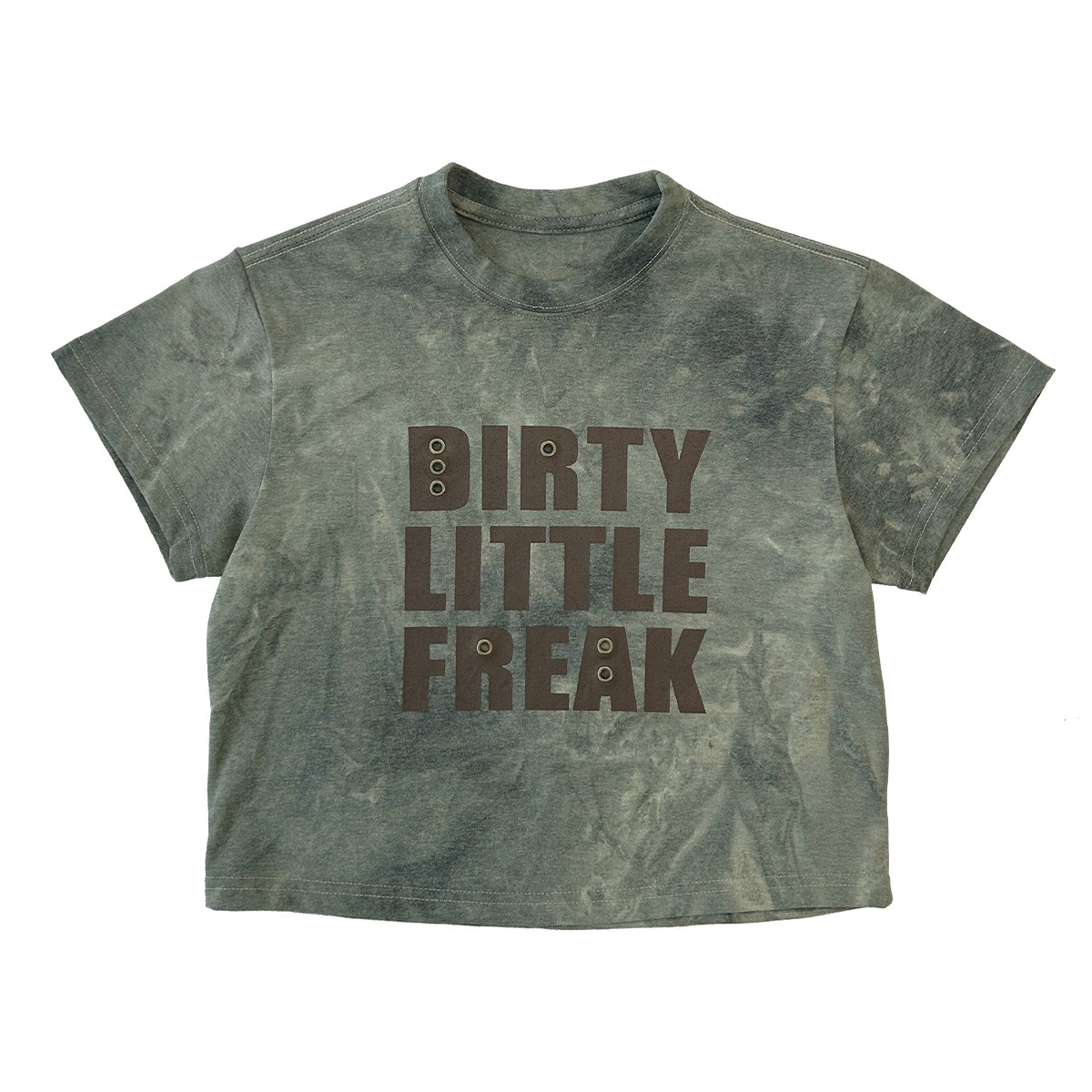 TCM dirty little freak crop T (khaki)