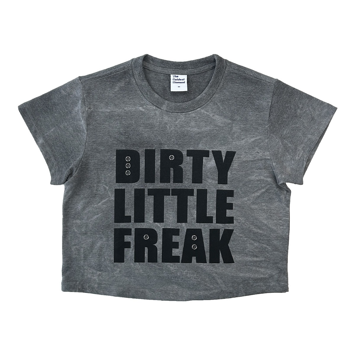 TCM dirty little freak crop T (charcoal)