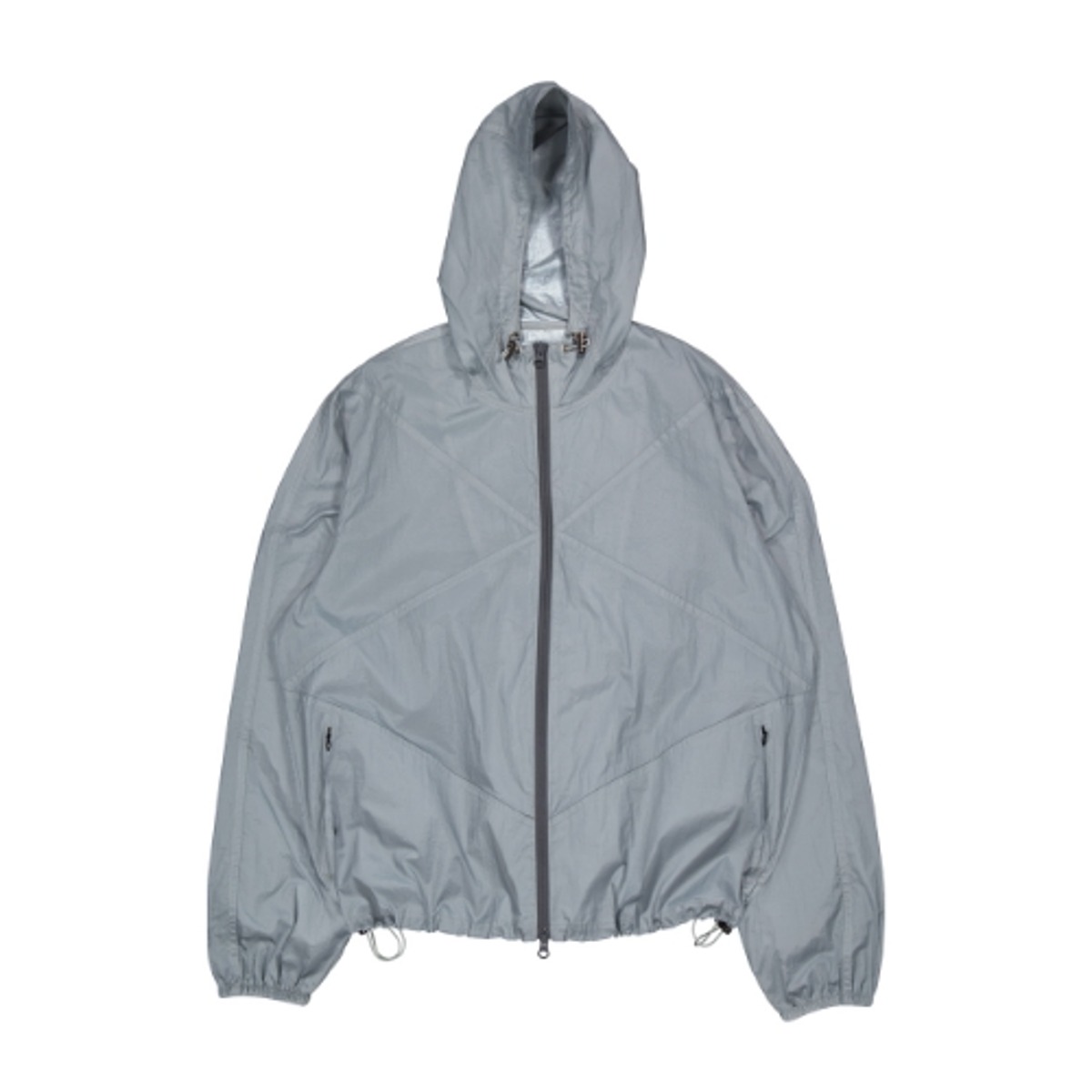 TCM diagonal windstopper jacket (grey)