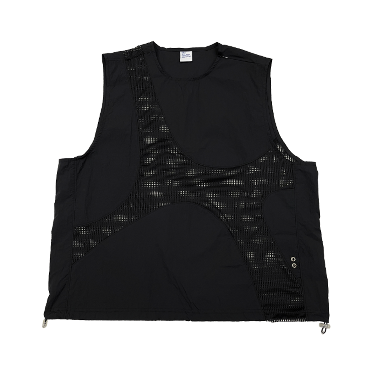 TCM nylon layered mesh vest (black)