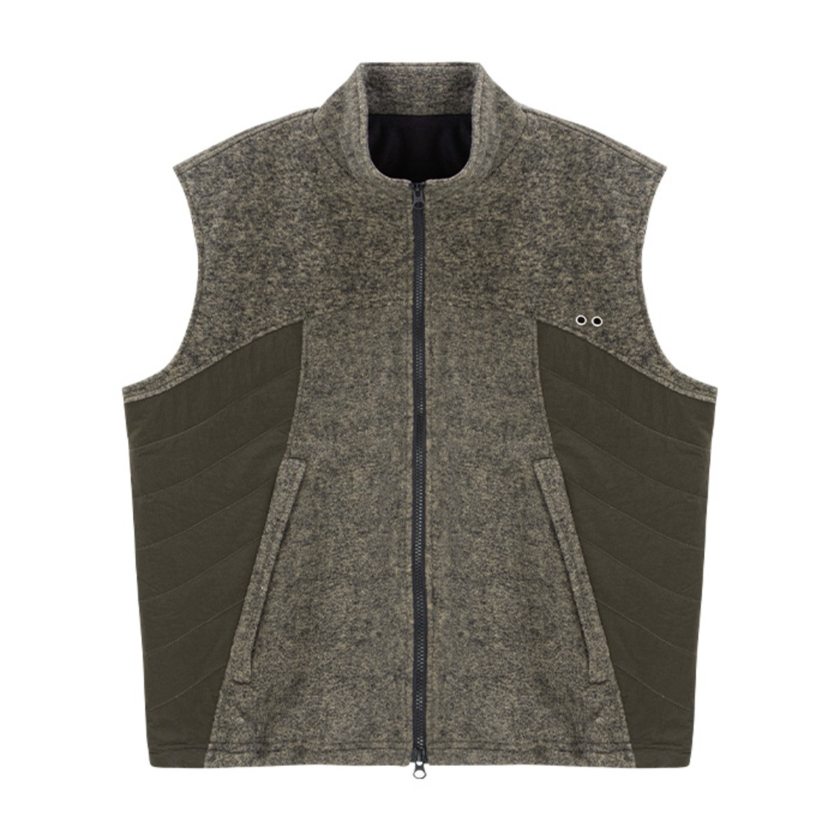 TCM side padded vest (brown) (10/6 예약배송)