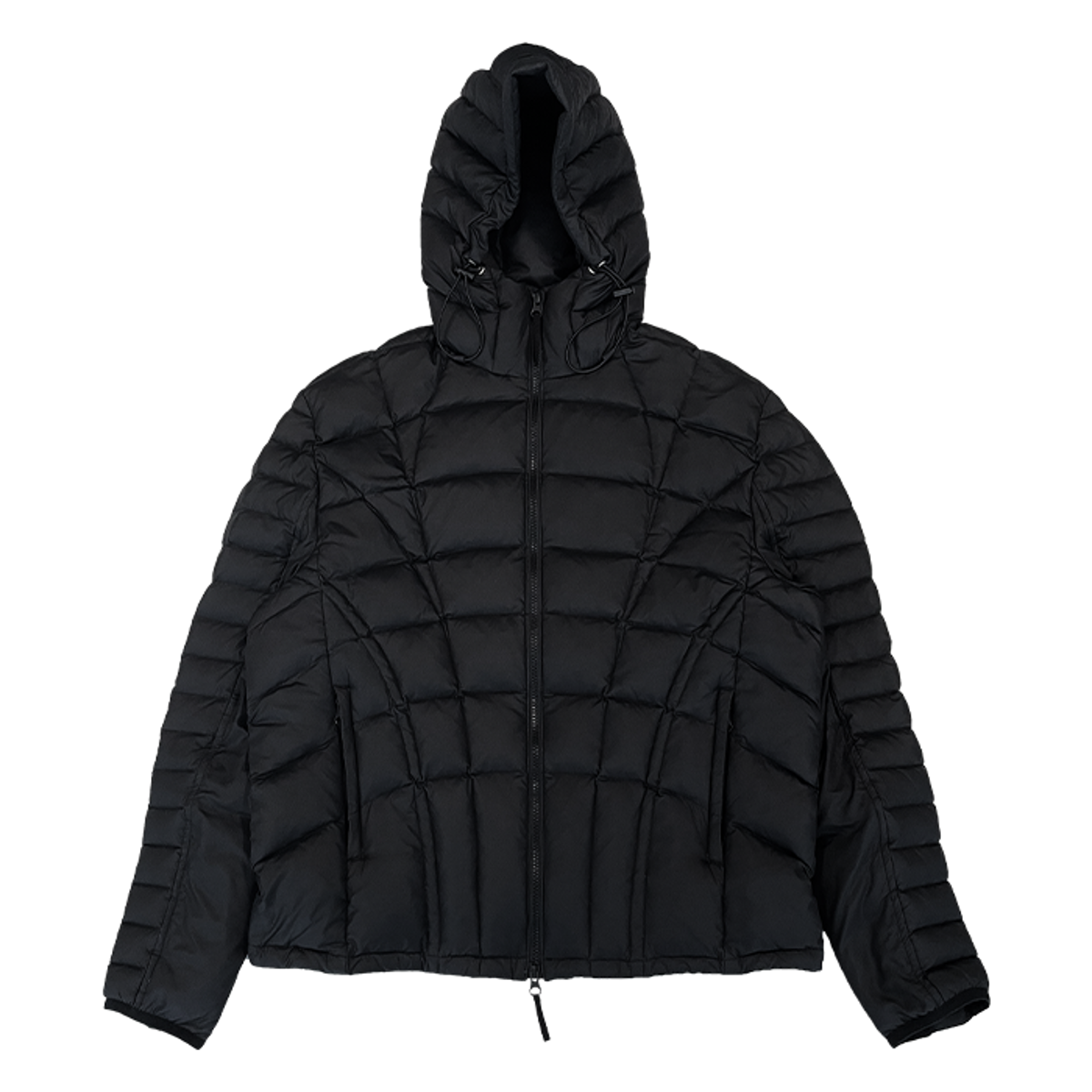 TCM web light puffer jacket (black)