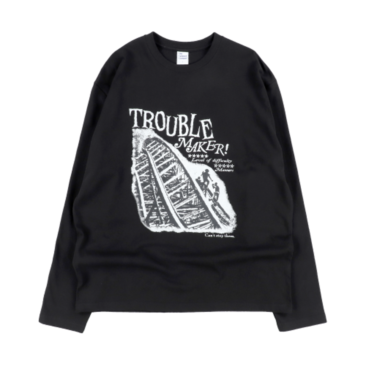 TCM trouble long sleeve (black)