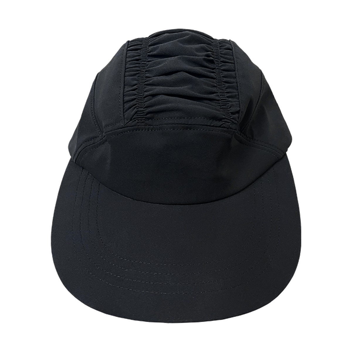 TCM shirring camp cap (black)