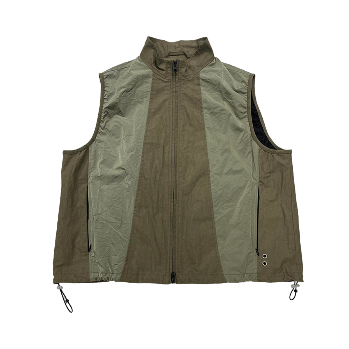 TCM 3 slit vest (khaki brown)