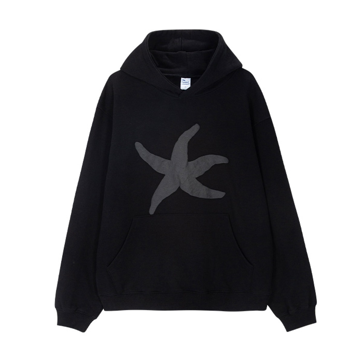 TCM starfish hoodie (black)