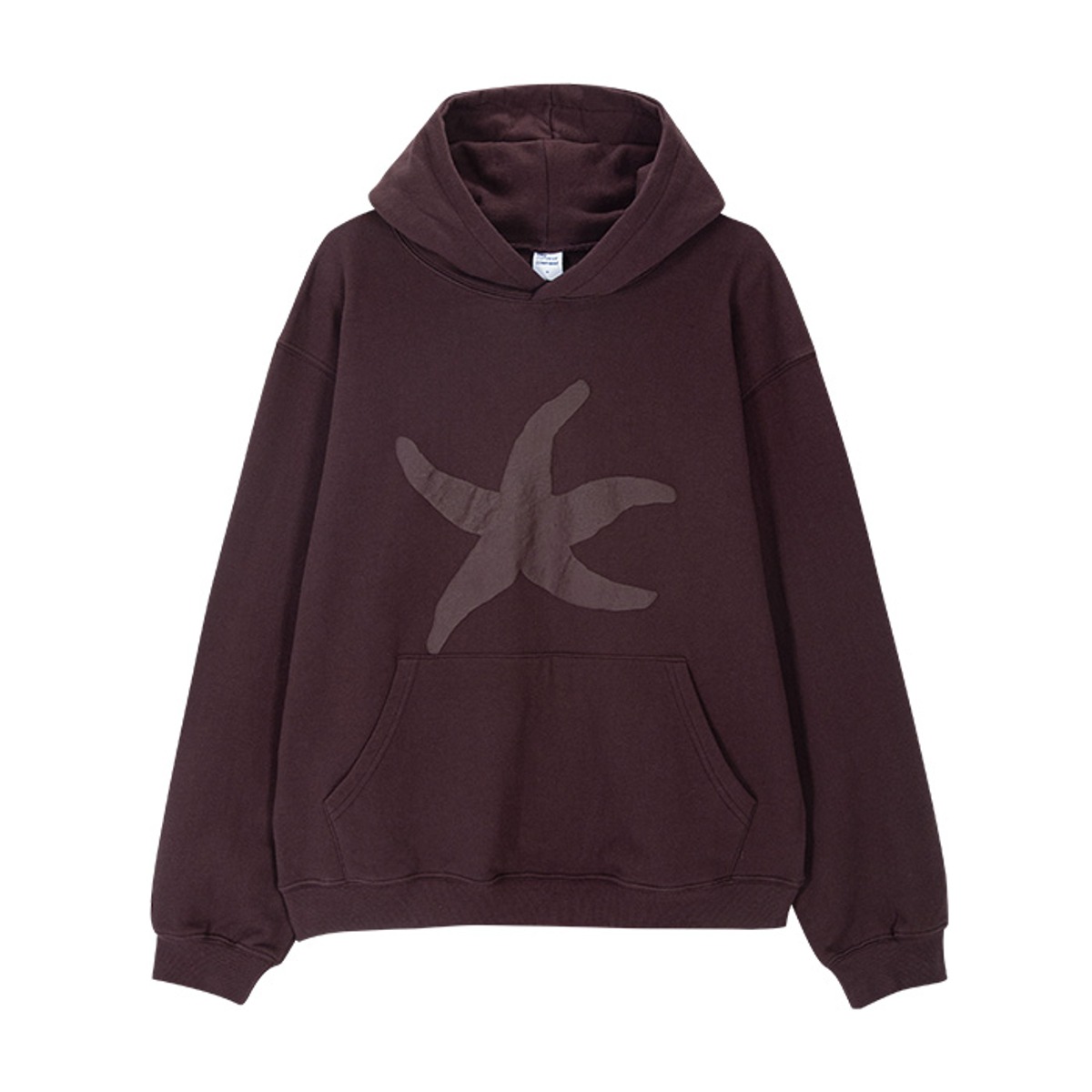 TCM starfish hoodie (dark wine) (10/24 예약배송)