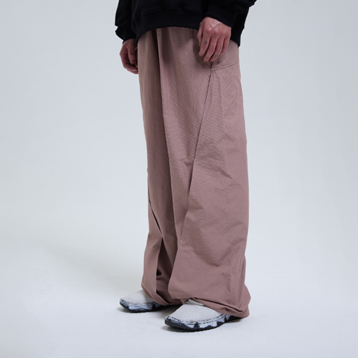 TCM nylon hold pants (pink)