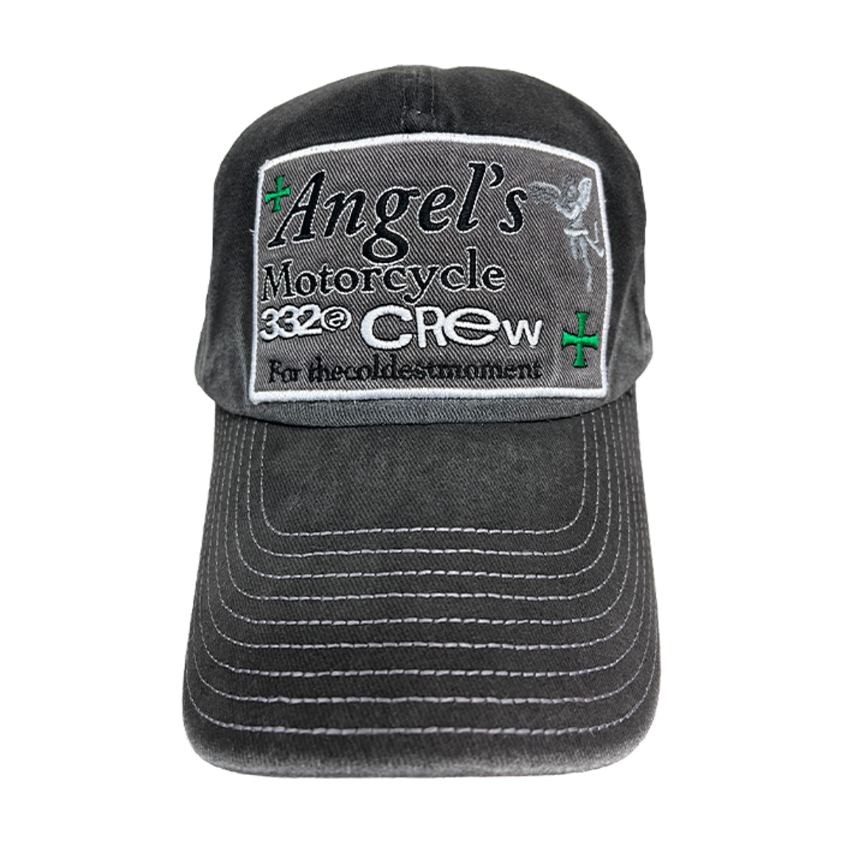 TCM angel cap (charcoal)