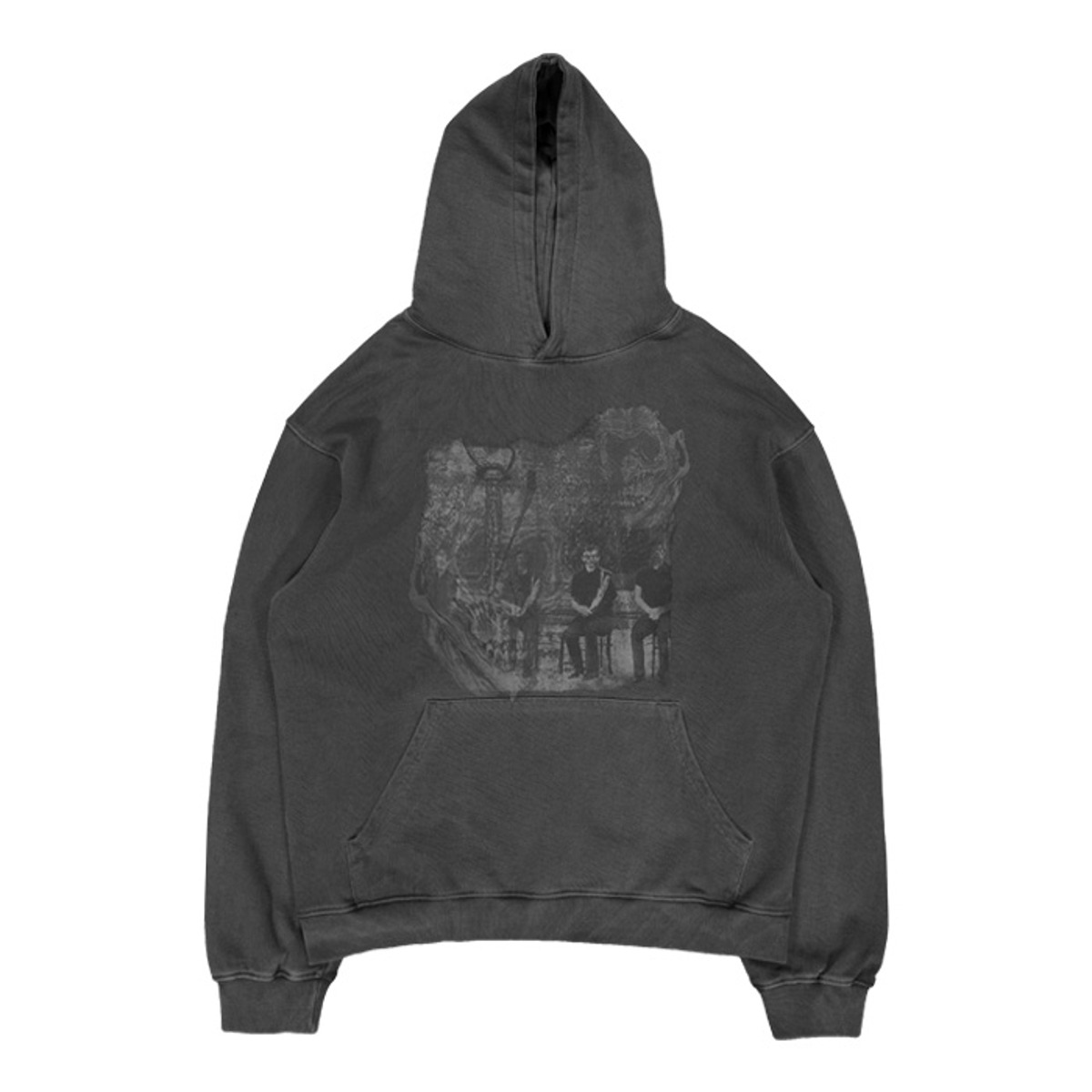 TCM devil hoodie (charcoal)