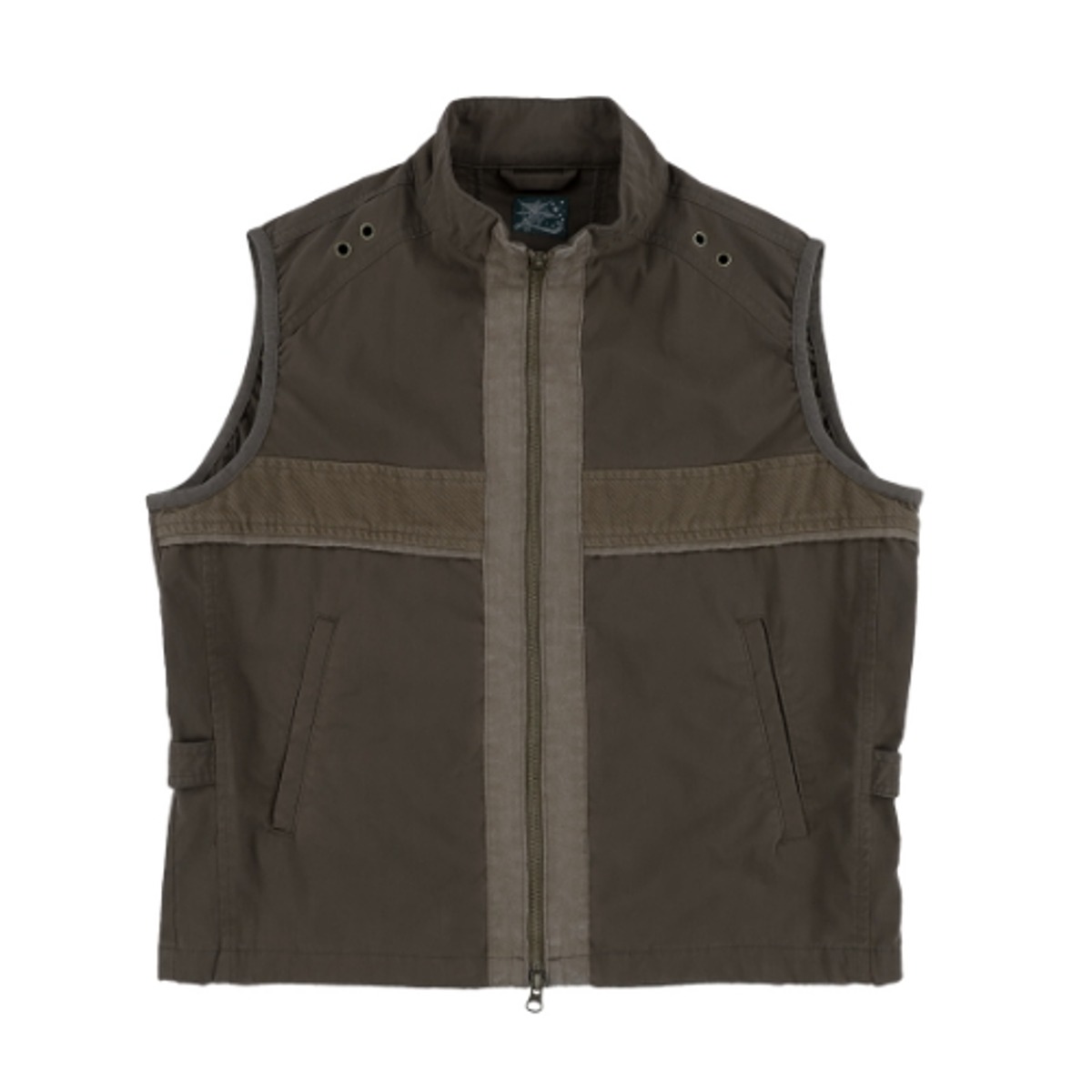TCM vintage western vest (brown)